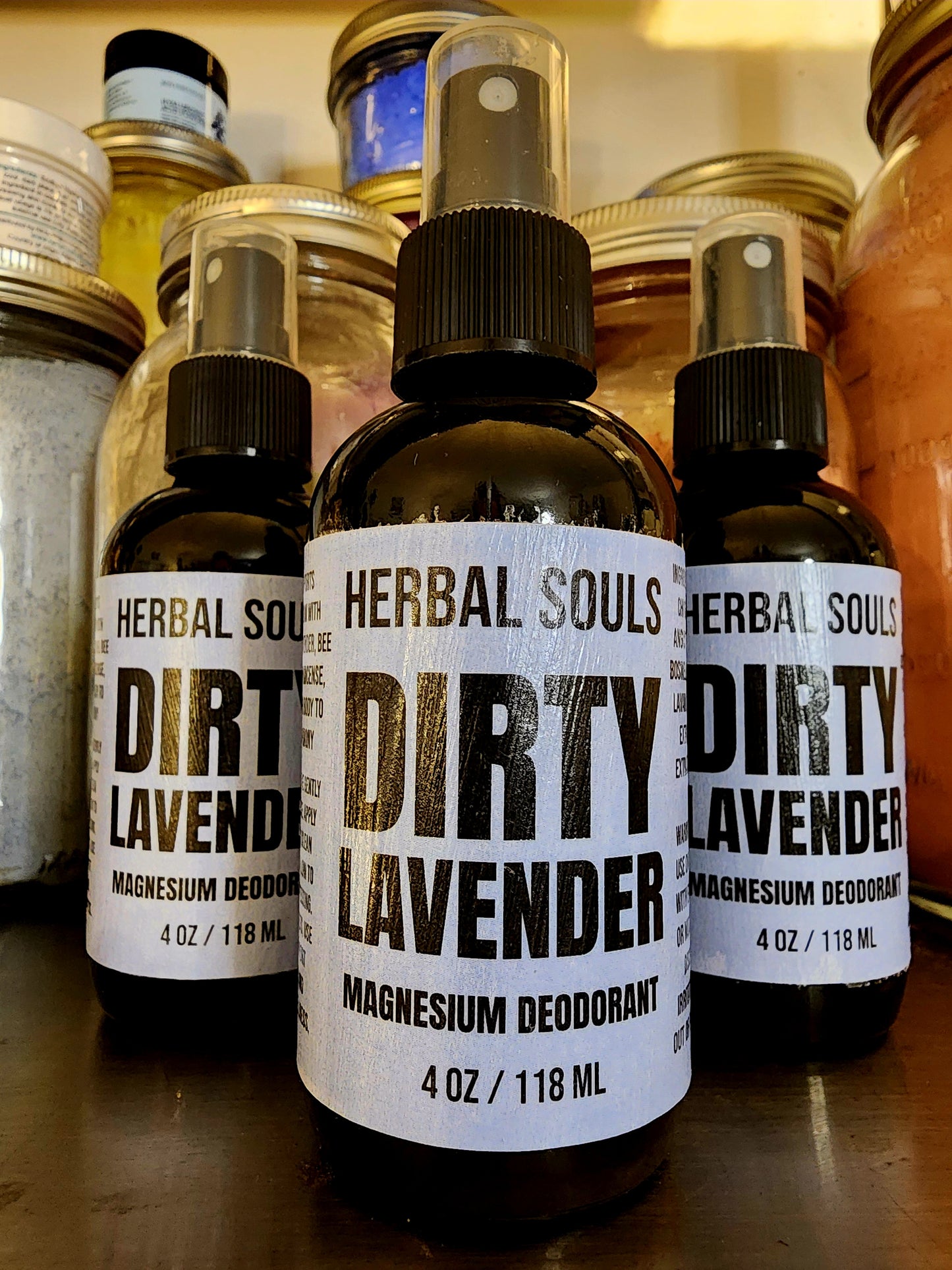 Dirty Lavender Magnesium Deodorant Spray