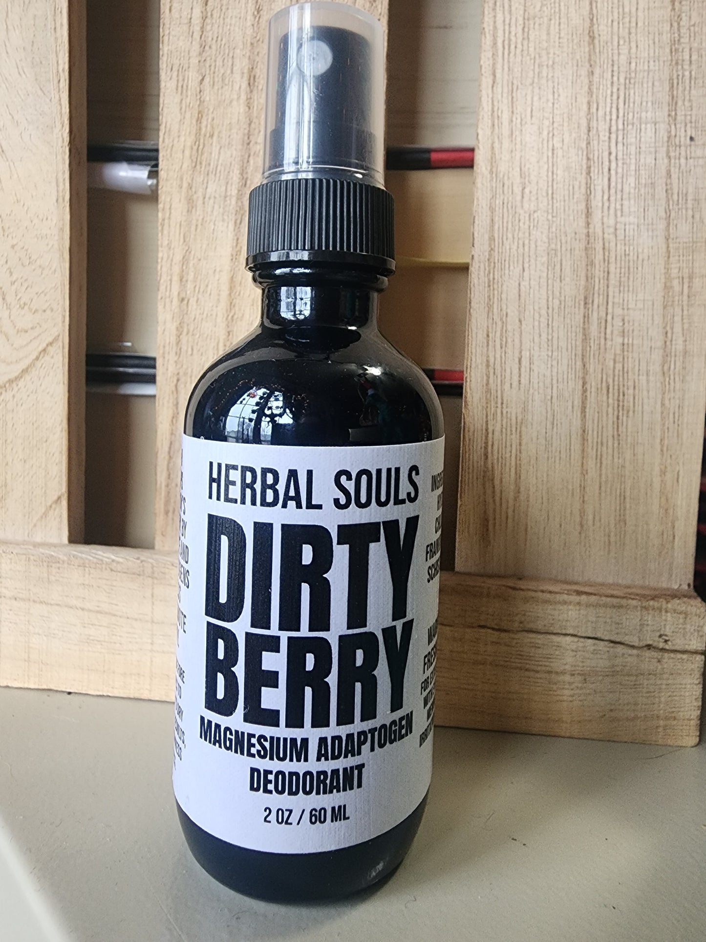 Dirty Berry Magnesium Adaptogen Deodorant 2 oz