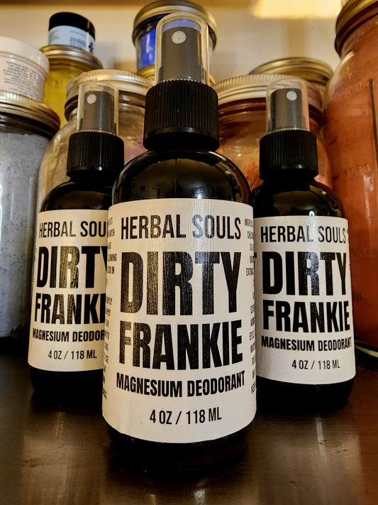 Dirty Frankie Magnesium Deodorant Spray