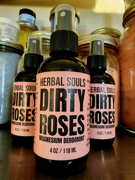 Dirty Roses Magnesium Deodorant Spray