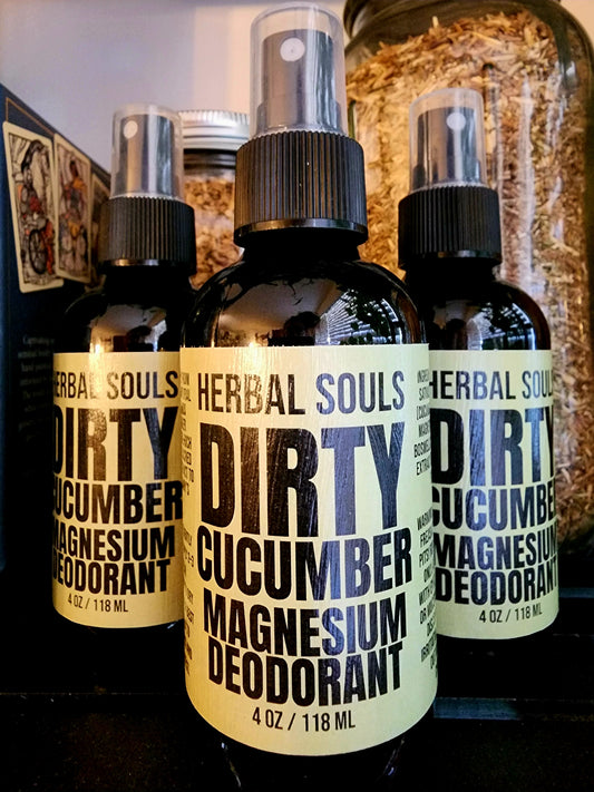 Dirty Cucumber Deodorant Spray 4oz