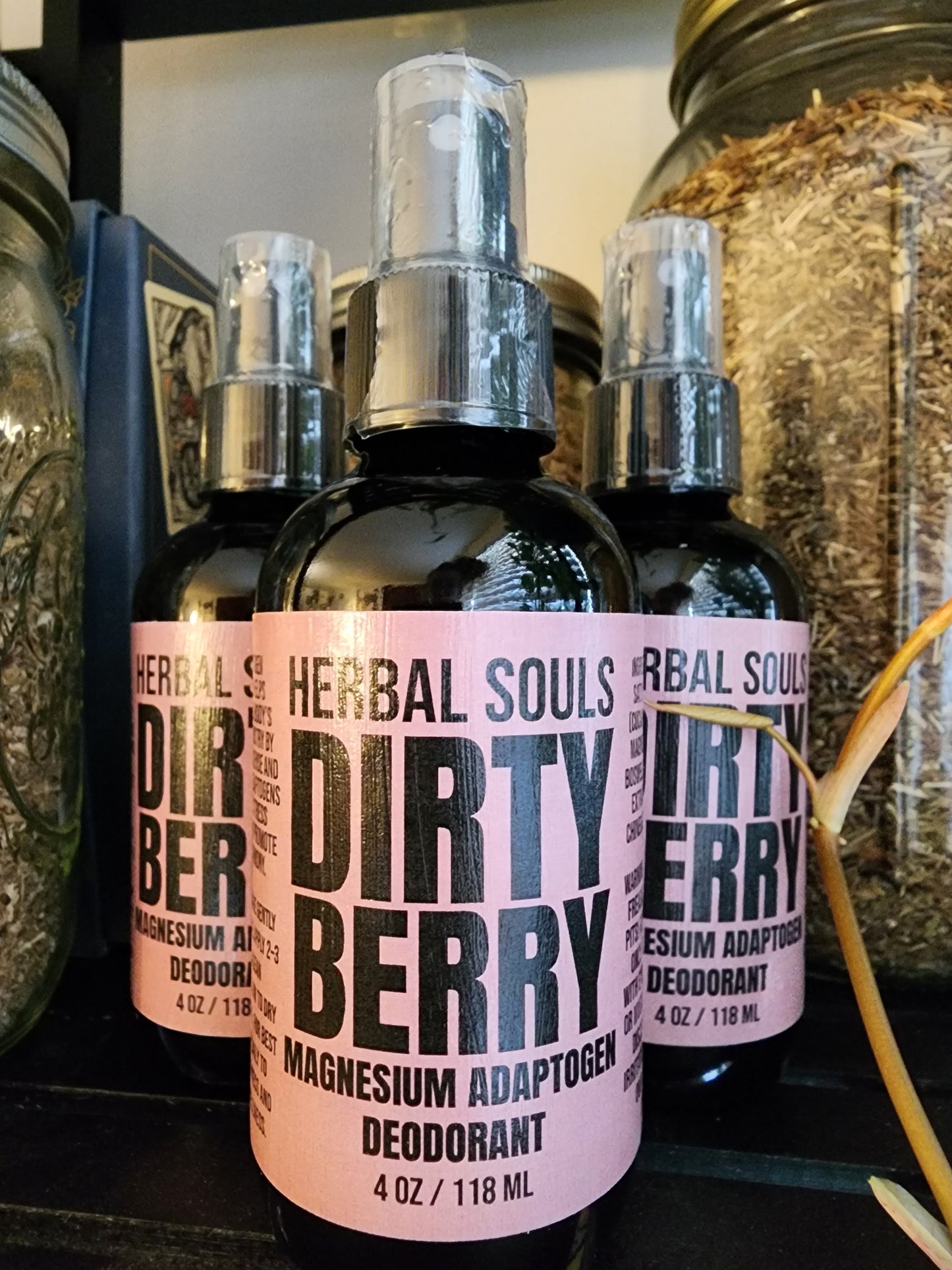 Dirty Berry Magnesium Adaptogen Deodorant