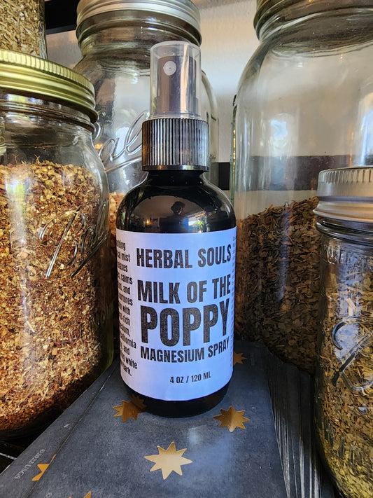 MILK OF THE POPPY MAGNESIUM RELIEF SPRAY 4 OZ
