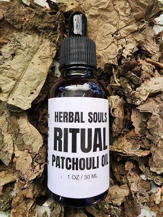 1 oz RITUAL PATCHOULI OIL (blessed underneath the lions gate full moon) 1 oz