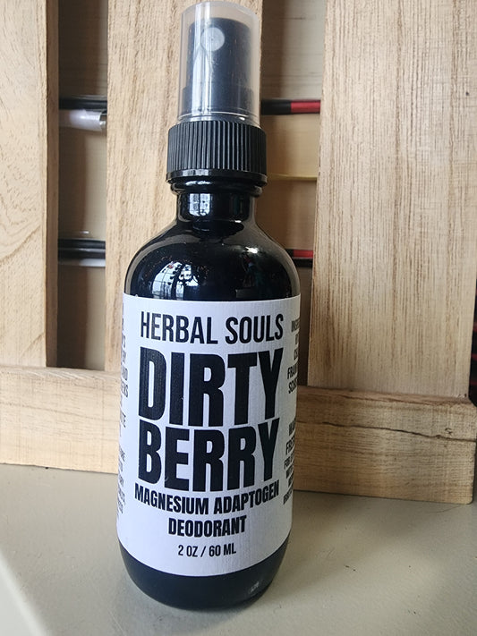 Dirty Berry Magnesium Adaptogen Deodorant 2 oz