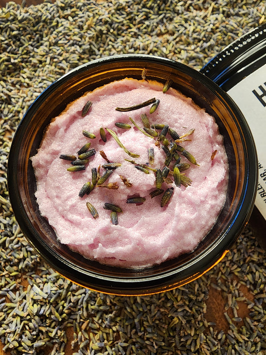 Lavender Feilds Whipped Tallow Scrub 8oz