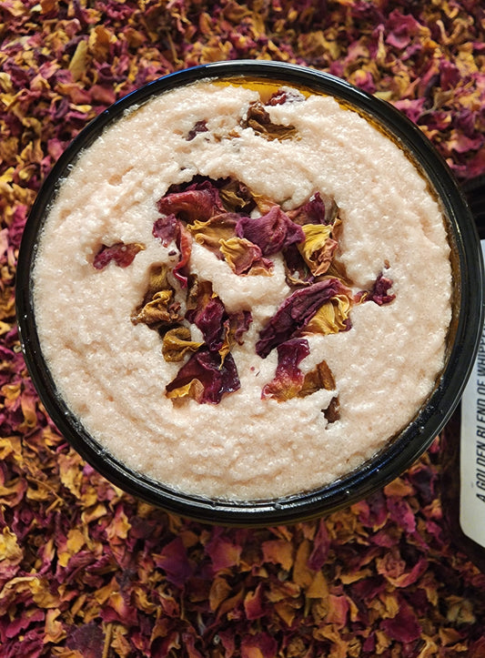 Roses Whipped Tallow Sugar Scrub 8 oz