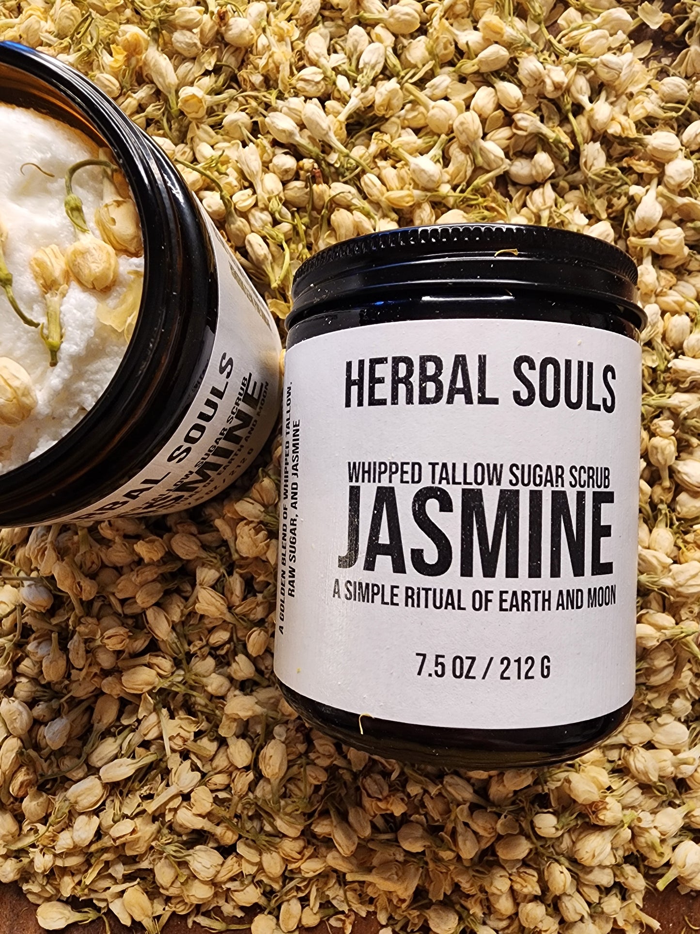 Jasmine Tallow Creamed Sugar Scrub 7.5 oz