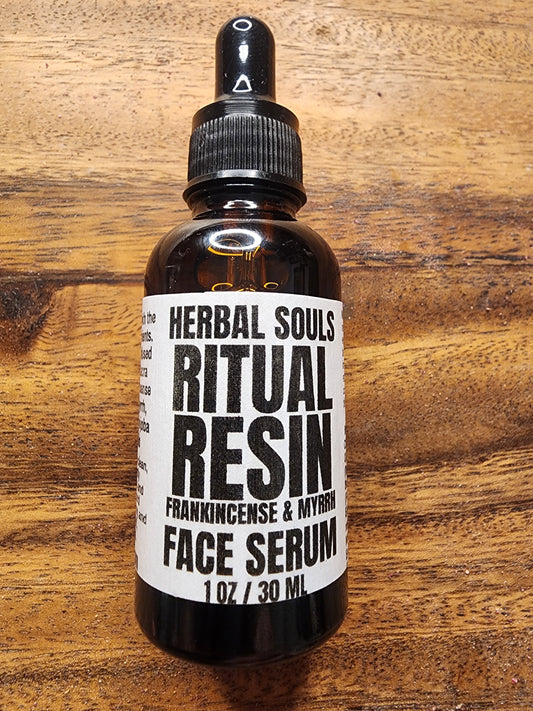 Resin Ritual Full Spectrum Face   (Black Sacra Frankincense,  Hojari Frankincense and Myrrh)