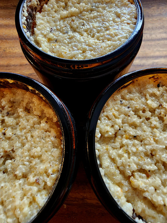 Black Sacra Frankincense Salt Scrub 9 oz