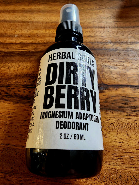 Dirty Berry Magnesium Adaptogen Deodorant 2 oz