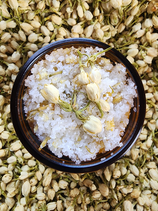 Jasmine Dead Sea Salt Scrub 8oz
