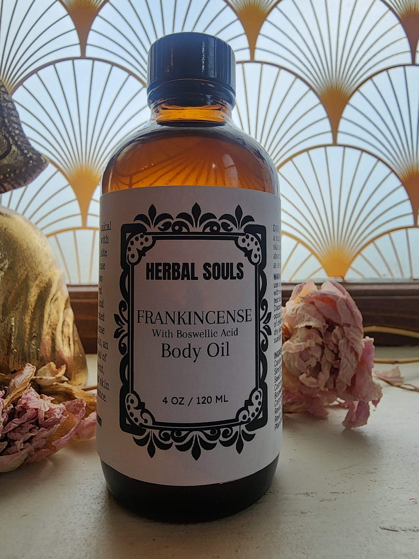 Frankincense Body Oil with refined Resin 4oz