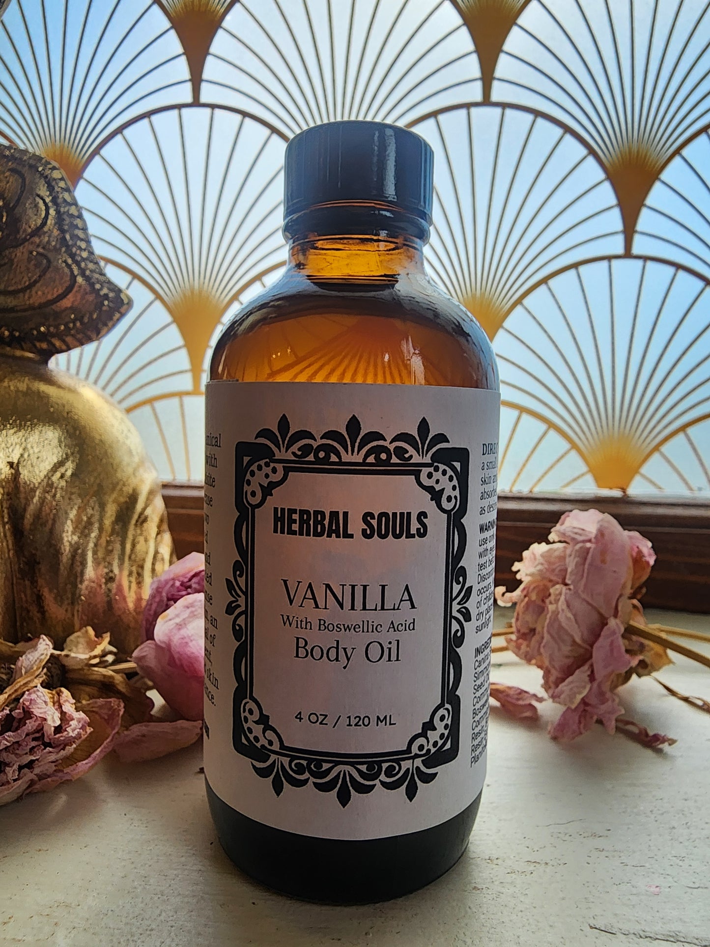 Vanilla Body Oil with Refined Resin 4oz