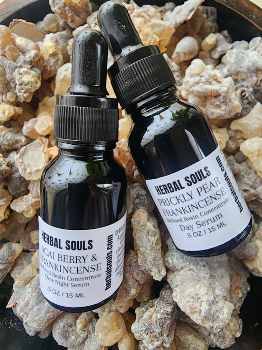 Prickly Pear Day Serum & Acai Berry Night Serum Set
